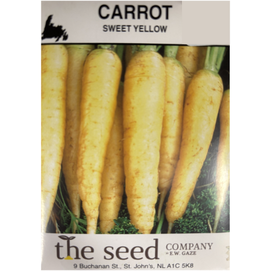 The Seed Company Carrot Sweet Yellow Pkg.