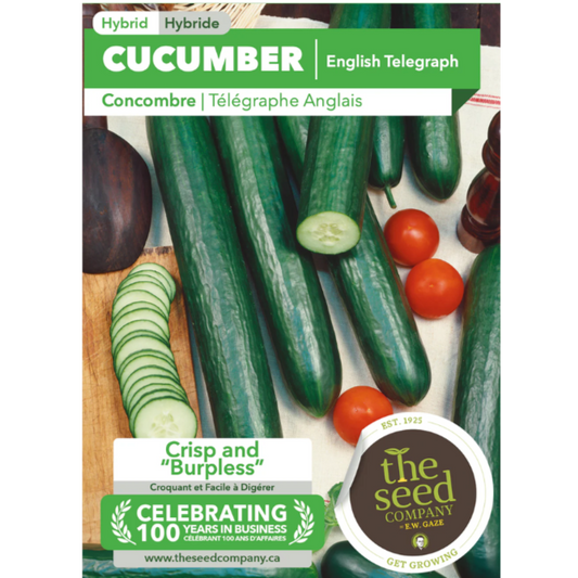 The Seed Company Cucumber English Telegraph Pkg.