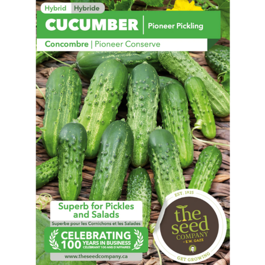 The Seed Company Cucumber Pioneer Pickling Pkg.