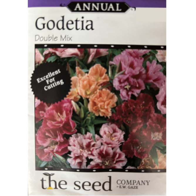 The Seed Company Godetia Double MIx Pkg.