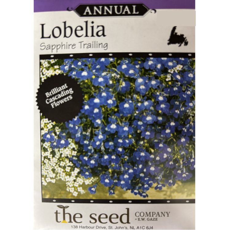 The Seed Company Lobelia Sapphire Trailing Pkg.