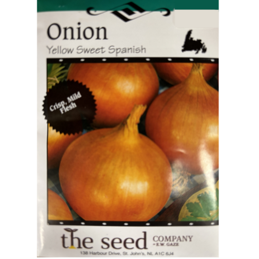 The Seed Company Onion Yellow Sweet Spanish Pkg.