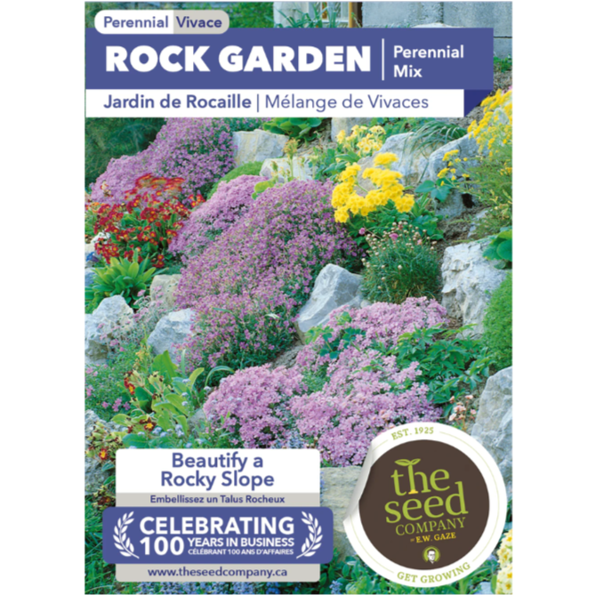 The Seed Company Rock Garden Perennial Mix Pkg.