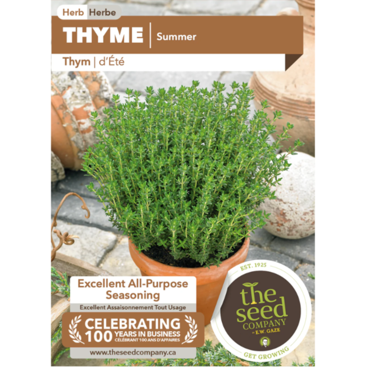 The Seed Company Herb Thyme Summer Pkg.