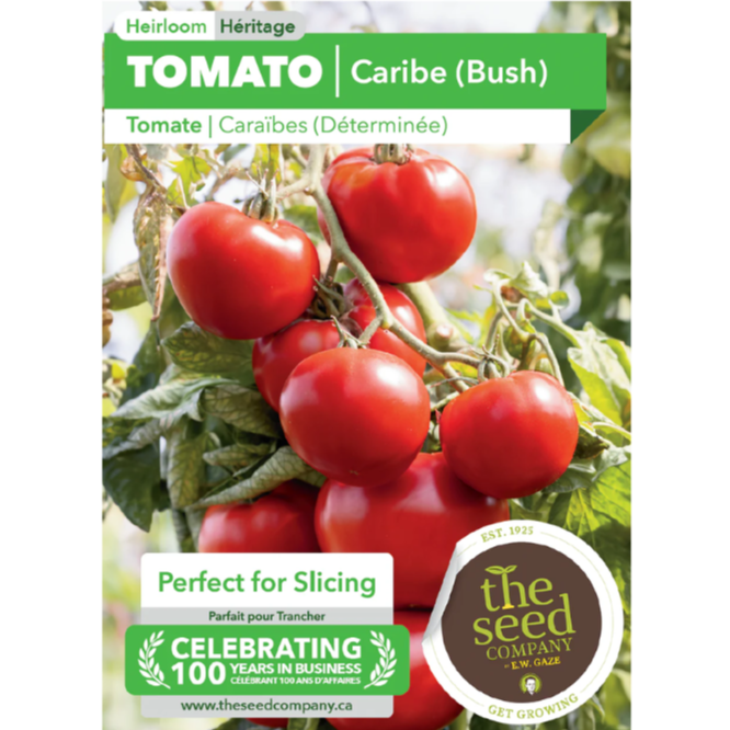 The Seed Company Tomato Caribe Bush Pkg.