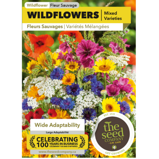 The Seed Company Mix Wildflower Varieties Pkg.