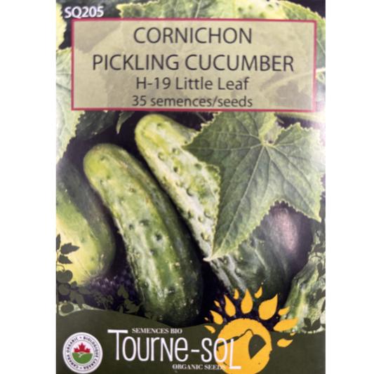 Tourne-Sol Cucumber H-19 Little Leaf Pickling Pkg.