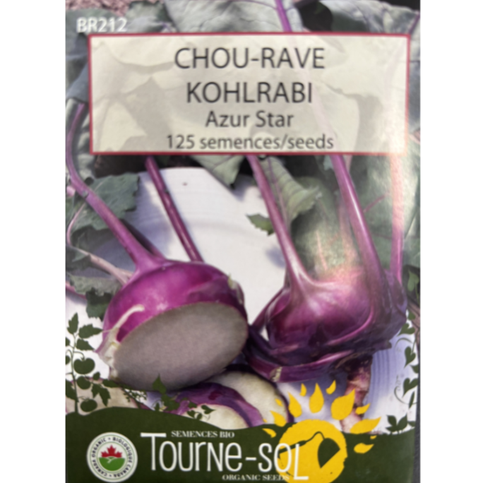 Tourne-Sol Kohl Rabi Azur Star Pkg.