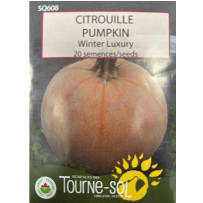 Tourne-Sol Pumpkin Winter Luxury Pkg.