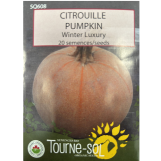 Tourne-Sol Pumpkin Winter Luxury Pkg.