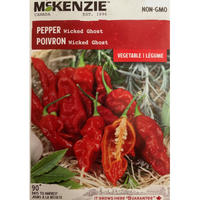 McKenzie Seed Pepper Wicked Ghost Pkg.