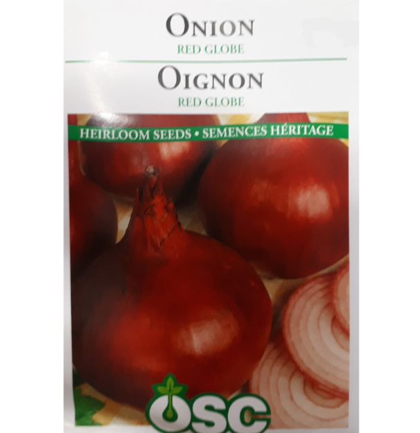 OSC Seeds Onion Red Globe Pkg.