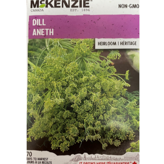 McKenzie Herb Seed Dill Pkg.