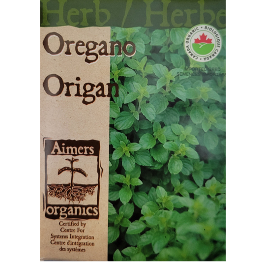 Aimers Organics Herb Oregano Pkg.