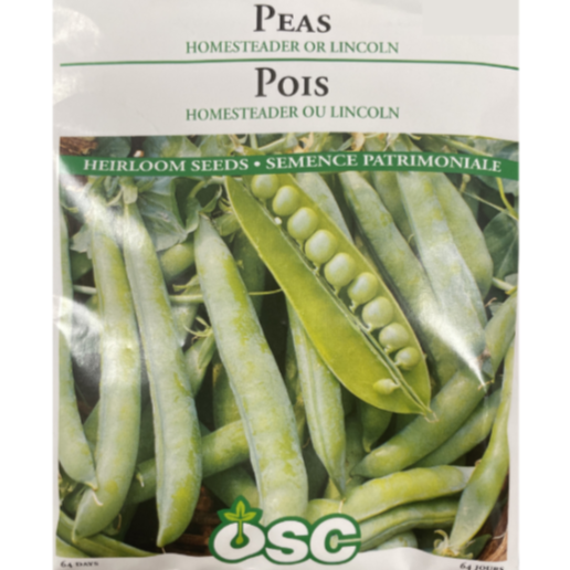 OSC Seeds Pea Homesteader/Lincoln