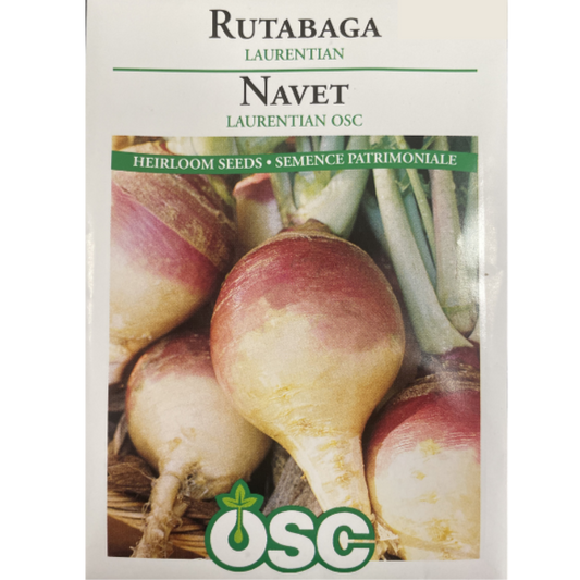 OSC Seeds Rutabaga Laurentian Pkg.