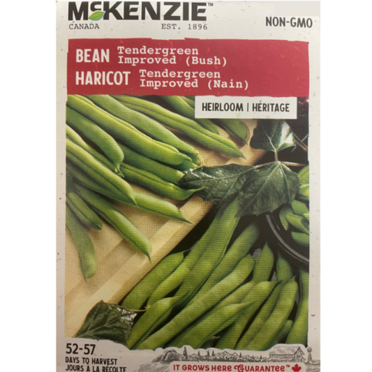 McKenzie Seed Bean Tendergreen Improved Bush Pkg.