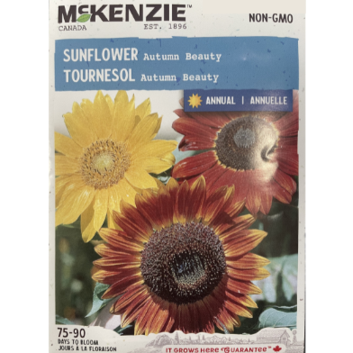 McKenzie Seed Sunflower Autumn Beauty Pkg.