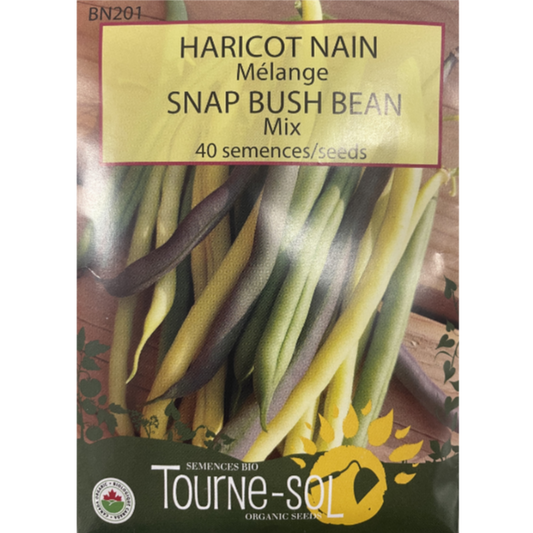 Tourne-Sol Bean Bush Snap Mix Pkg.