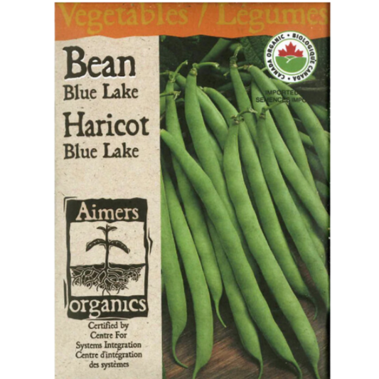 Aimers Organics Bean Blue Lake Bush Pkg.