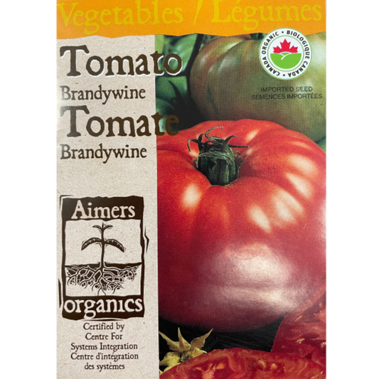 Aimers Organics Tomato Brandywine Pkg.