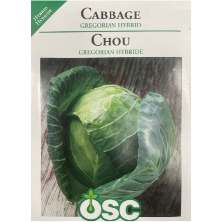 OSC Seeds Cabbage Gregorian Early Hybrid Pkg.