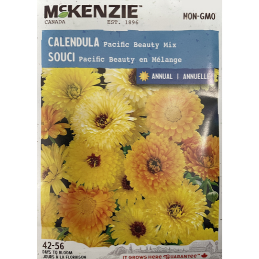 McKenzie Seed Calendula Pacific Beauty Mix Pkg