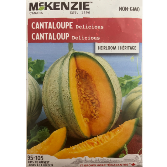 McKenzie Seed Cantaloupe Delicious Pkg.