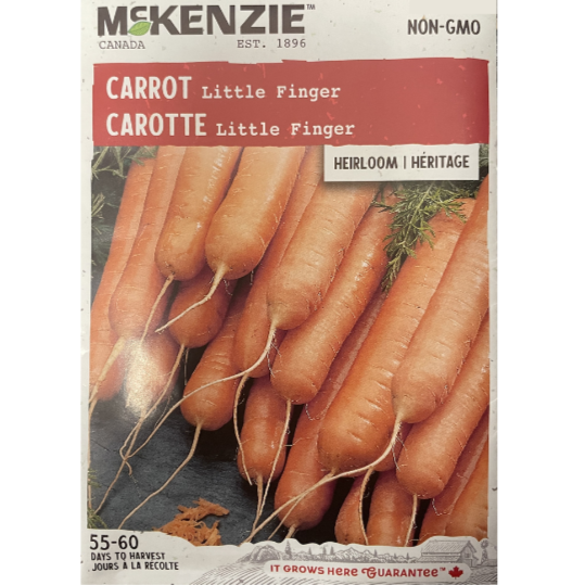 McKenzie Seed Carrot Little Finger Pkg.