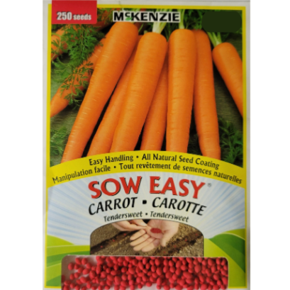 McKenzie Sow Easy Seed Carrot Tendersweet