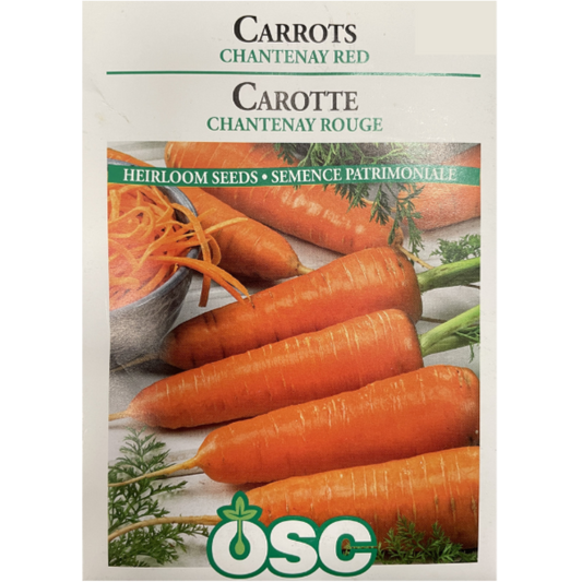 OSC Seeds Carrot Chantenay Red Pkg.