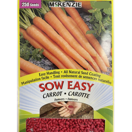 McKenzie Sow Easy Seed Carrot Danvers