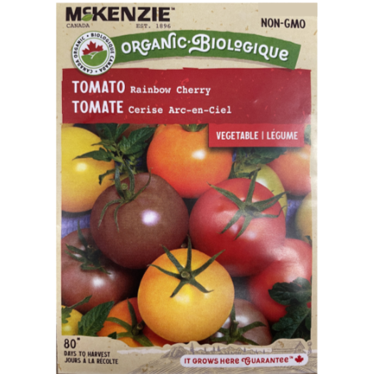 McKenzie Organic Seed Tomato Rainbow Cherry Pkg.