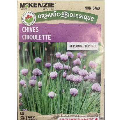 McKenzie Organic Herb Seeds Chives