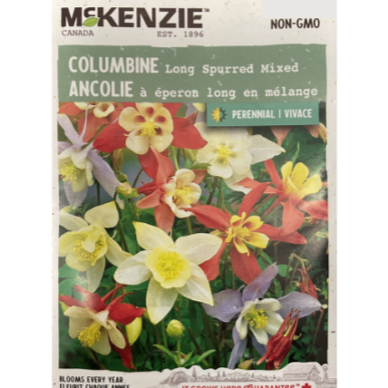 McKenzie Seed Columbine Long Spurred Mix Pkg