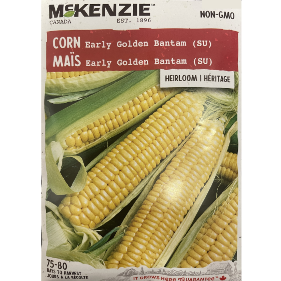 McKenzie Seed Corn Golden Bantam Pkg.