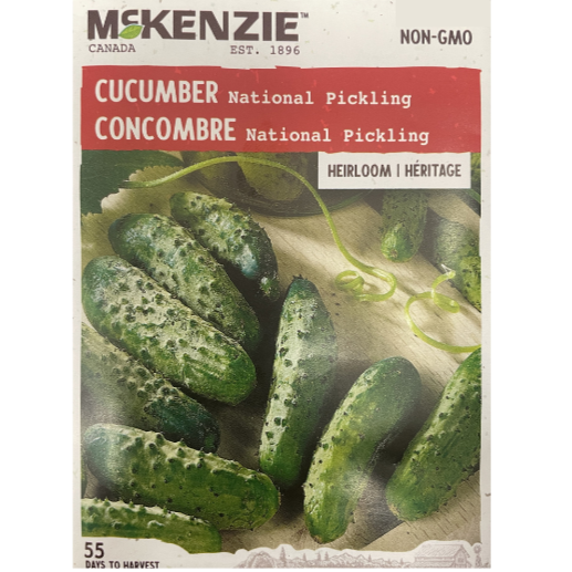 McKenzie Seed Cucumber National Pickling Pkg.