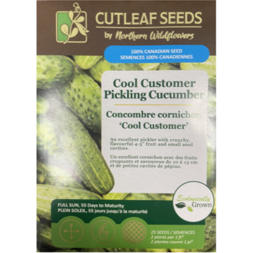 Northern Wildflowers Cucumber Cool Customer Pickling Pkg.