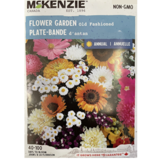 McKenzie Seed Flower Garden Old Fashioned Pkg