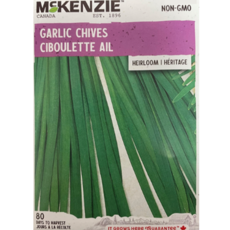 McKenzie Herb Seed Chives Garlic Pkg.