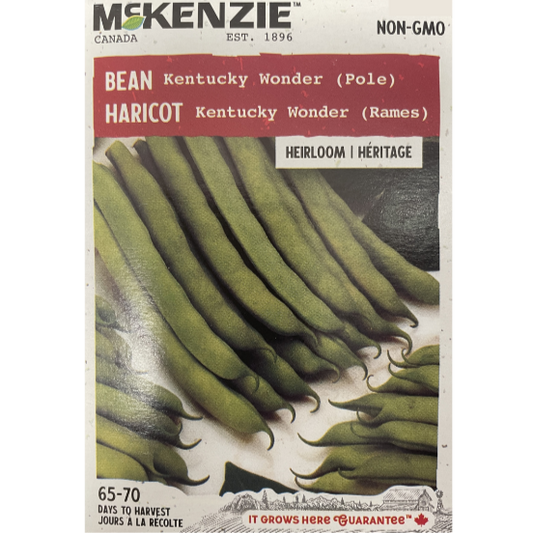 McKenzie Seed Bean Kentucky Wonder Pole Pkg.