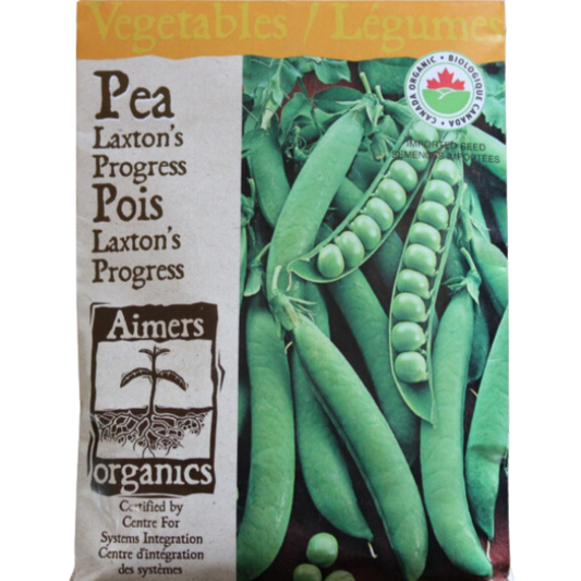 Aimers Organic Pea Laxton's Progress