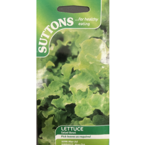 Suttons Seed Lettuce Salad Bowl – Scott's Nursery Ltd.