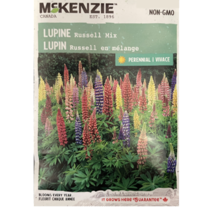 McKenzie Seed Lupine Russell Mix Pkg