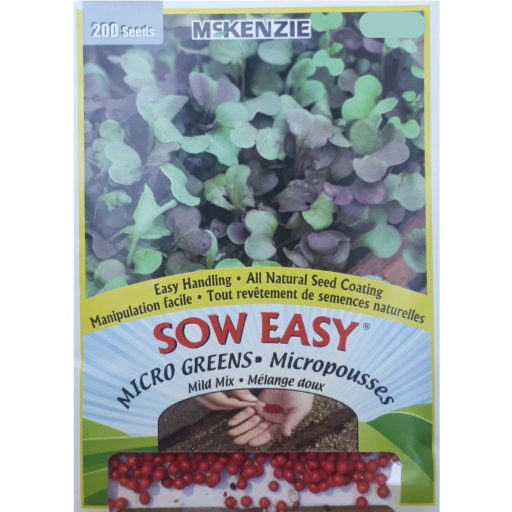 McKenzie Sow Easy Seed Micro Greens Mild Mix