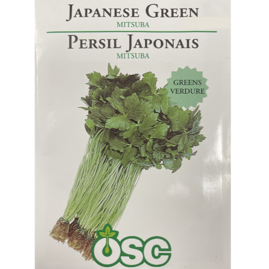 OSC Seeds Japanese Green Mitsuba Pkg.