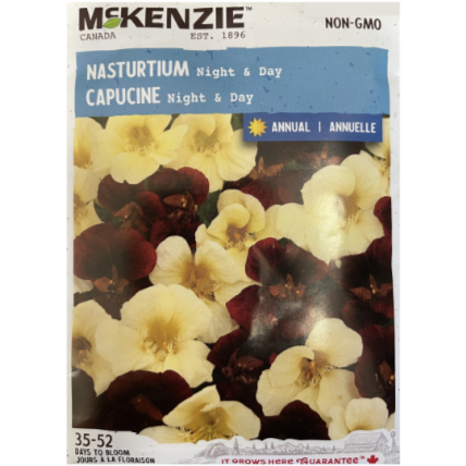 McKenzie Seed Nasturtium Night & Day Pkg