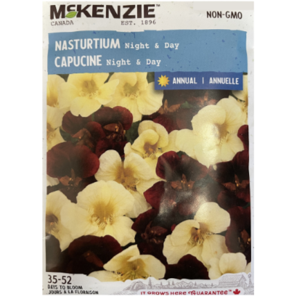 McKenzie Seed Nasturtium Night & Day Pkg.