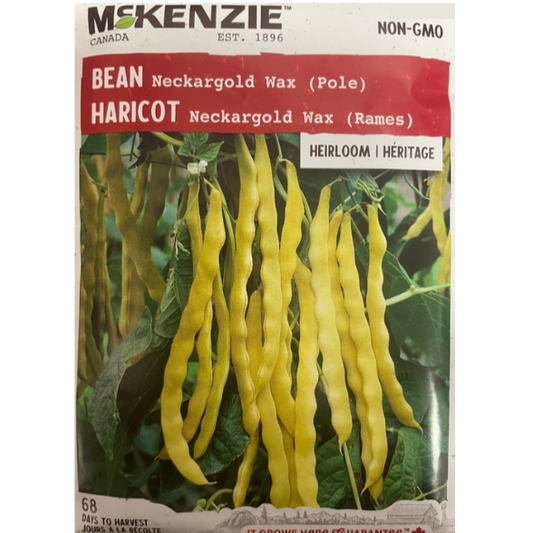 McKenzie Seed Bean Neckargold Wax Pole Pkg.