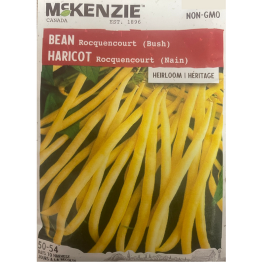 McKenzie Seed Bean Rocquencourt Bush Pkg.